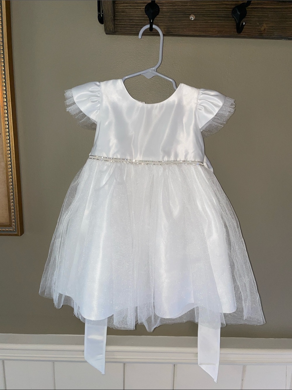 24 months Flower girl dress ivory